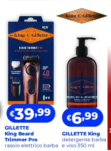Gillette King Beard Trimmer Pro