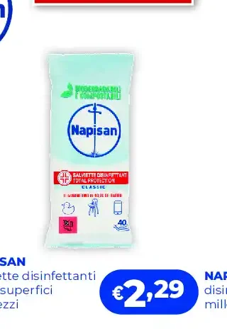 Napisan salviette disinfettanti