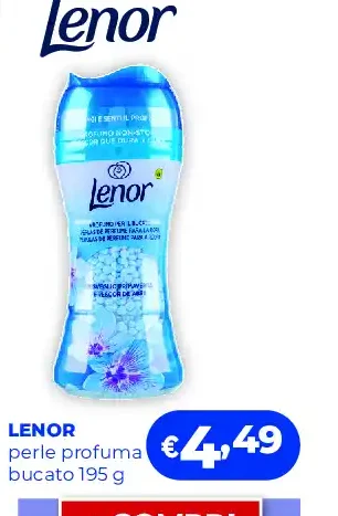 Lenor perle profuma bucato