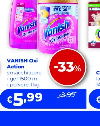 Vanish Oxi Action