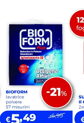 Detersivo lavatrice in polvere