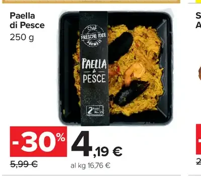 Paella di pesce