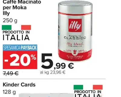 Caffè Macinato per Moka Illy