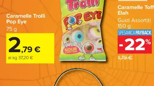 Caramelle Trolli Pop Eye