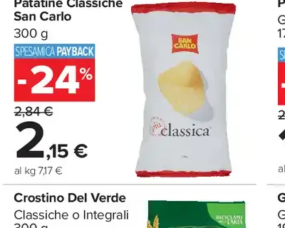 Patatine Classiche San Carlo