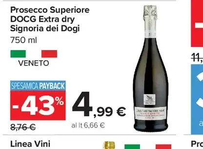 Prosecco Superiore DOCG Extra Dry Signoria dei Dogi