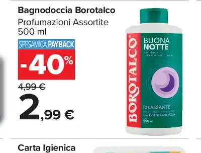Bagnodoccia Borotalco
