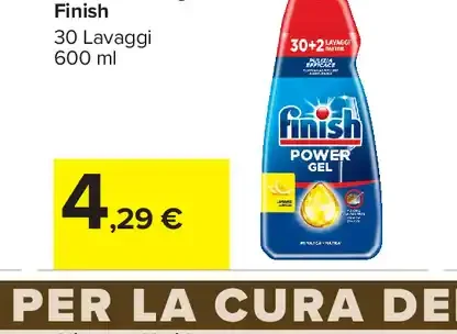 Gel Lavastoviglie Finish