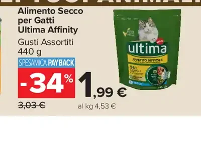 Alimento Secco per Gatti Ultima Affinity