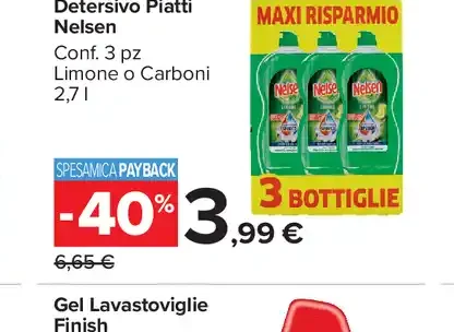 Detersivo Piatti Nelsen