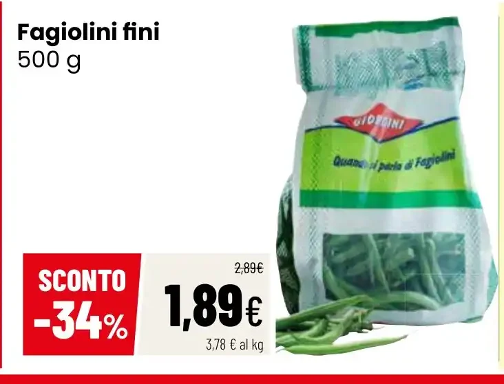 Fagiolini fini