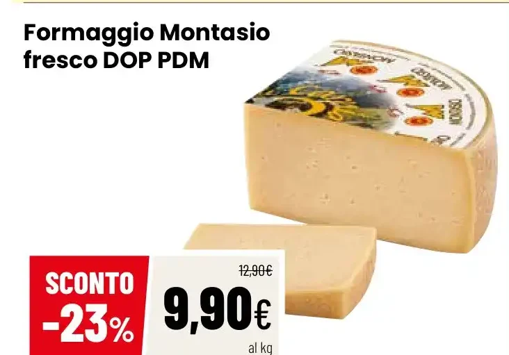 Formaggio Montasio fresco DOP PDM