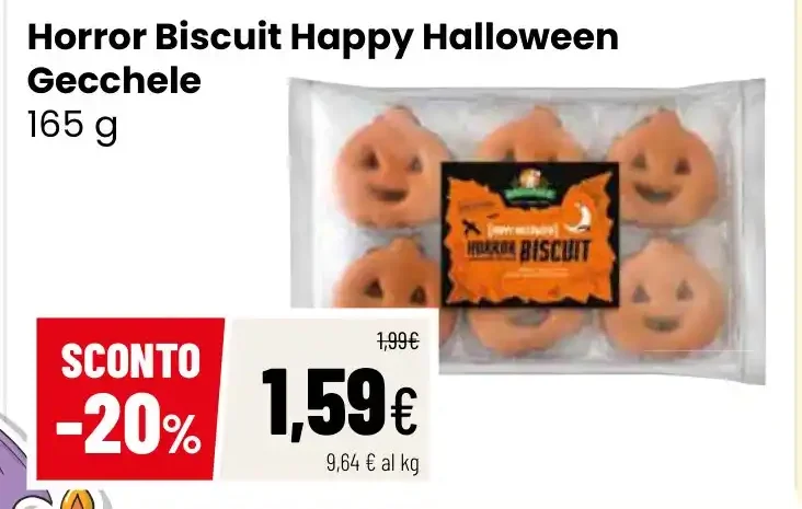 Horror Biscuit Happy Halloween Gecchele