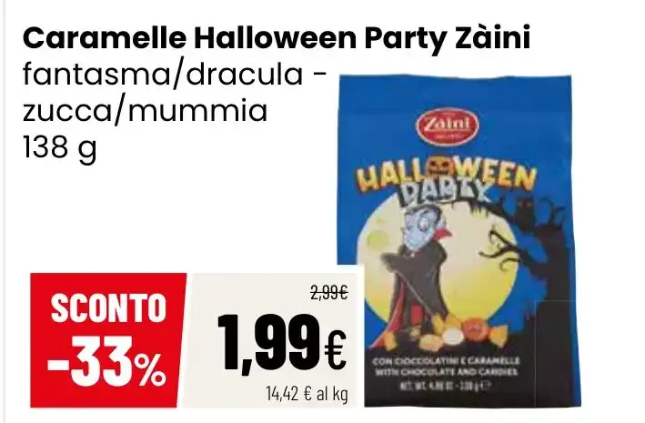 Caramelle Halloween Party Zaini