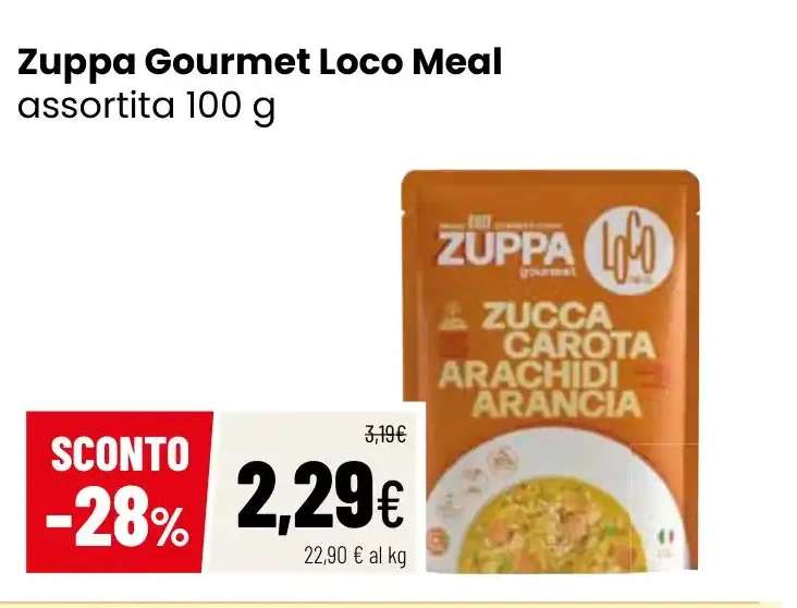 Zuppa Gourmet Loco Meal