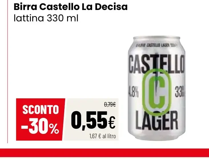 Birra Castello La Decisa
