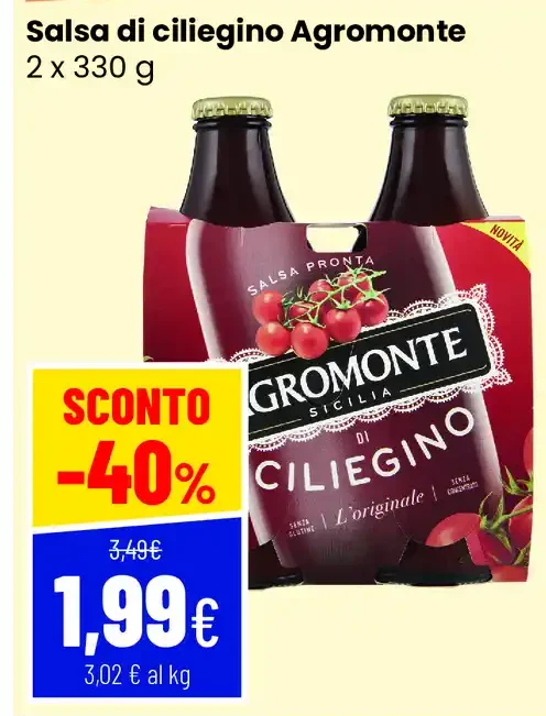 Salsa di ciliegino Agromonte
