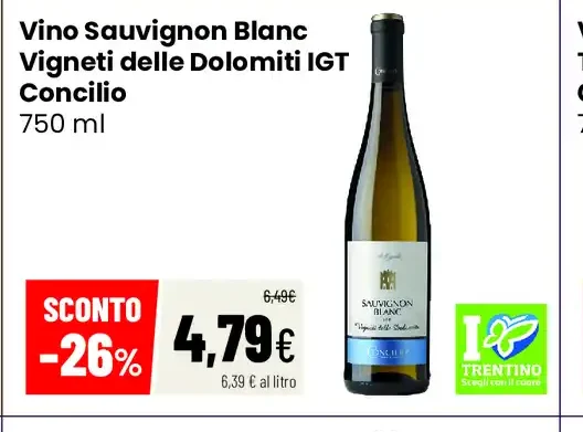 Vino Sauvignon Blanc