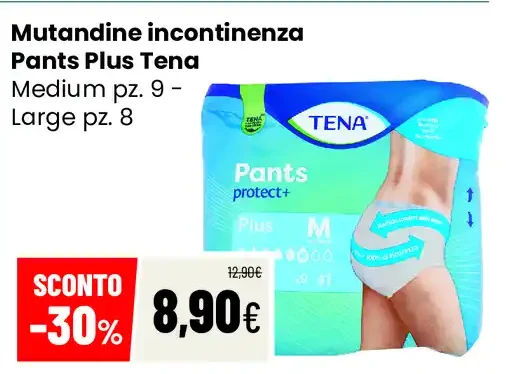 Mutandine incontinenza Pants Plus Tena