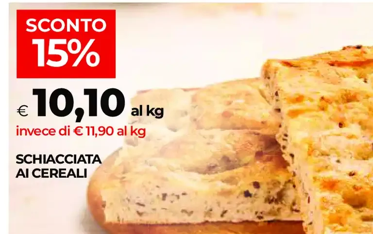 Schiacciata ai cereali