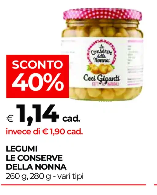 Legumi le conserve della nonna