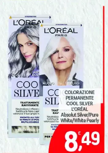 Colorazioni permanenti Cool Silver L'Oréal