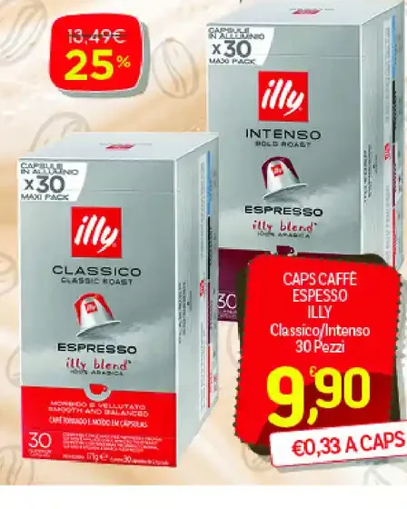 Caps caffè espresso Illy