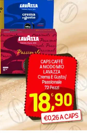 Caps caffè a modo mio Lavazza