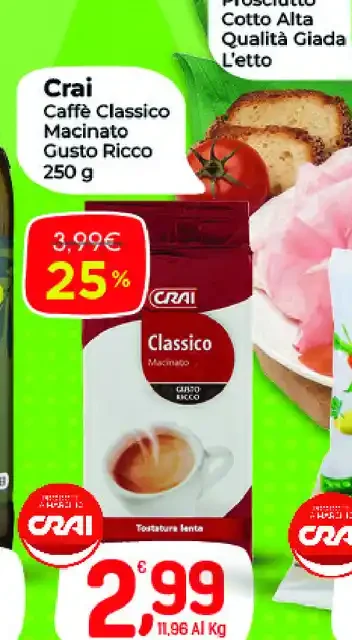 Caffè macinato classico