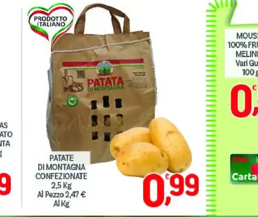 Patate di montagna