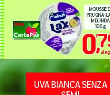 Mousse di prugna Lax Melinda