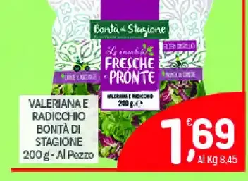 Valeriana radicchio e bionda