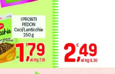 Ceci/Lenticchie Il Pronti Pedon