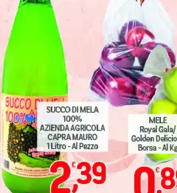 Succo di mela 100%