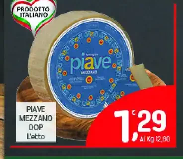 Piave mezzano DOP