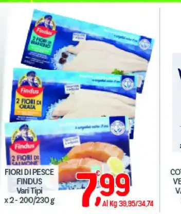 Fiori di pesce Findus