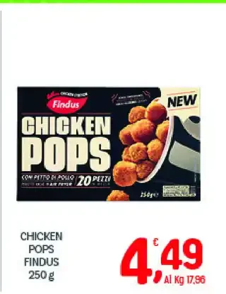 Chicken Pops Findus