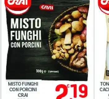 Misto funghi con porcini Crai