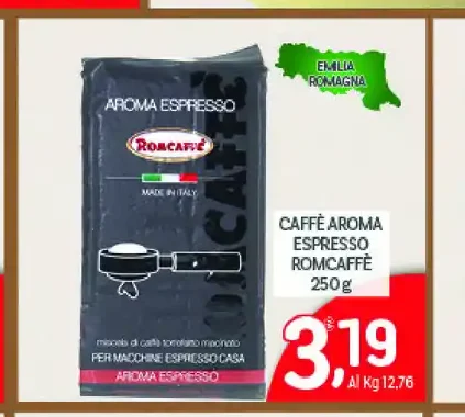Caffè aroma espresso Romcaffè