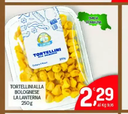 Tortellini alla bolognese La Lanterna