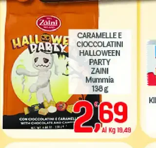 Caramelle e cioccolatini Halloween Party Zaini
