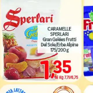 Caramelle Sperlari Gran Gelées Frutti