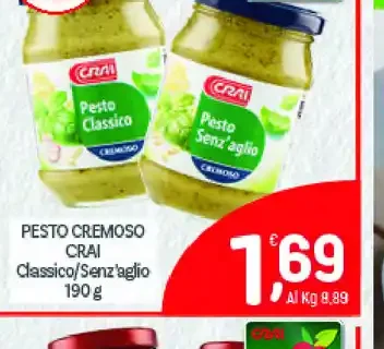 Pesto cremoso Crai