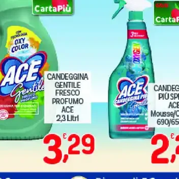 Candeggina Gentile Fresco Profumo Ace