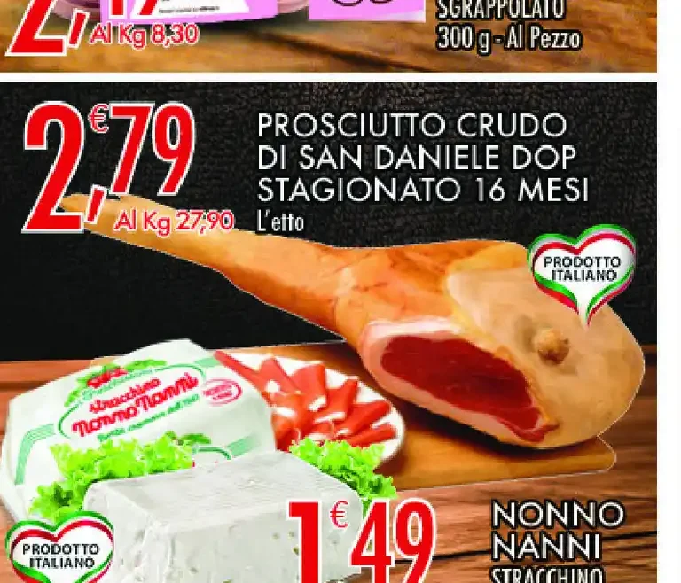 Prosciutto crudo di San Daniele DOP
