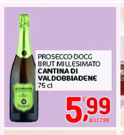 Prosecco DOCG Brut millesimato