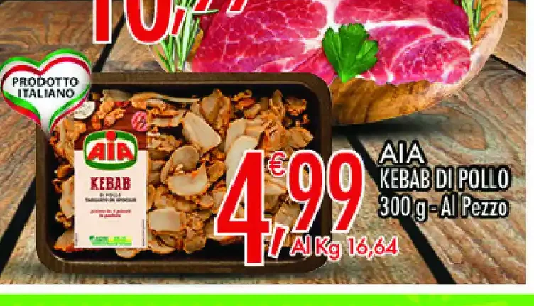 Kebab di pollo