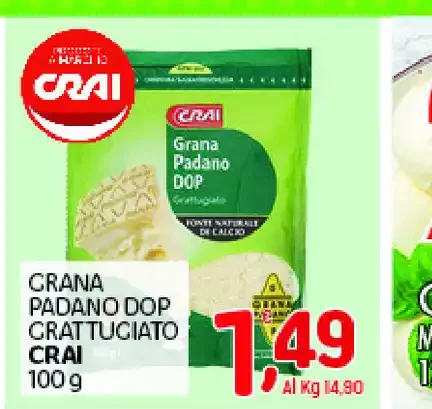 Grana Padano DOP grattugiato