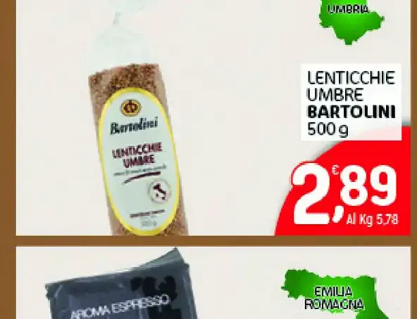 Lenticchie umbre Bartolini