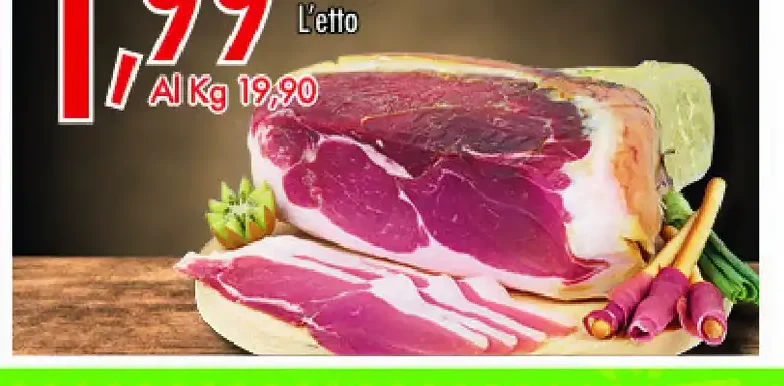 Prosciutto crudo stagionato